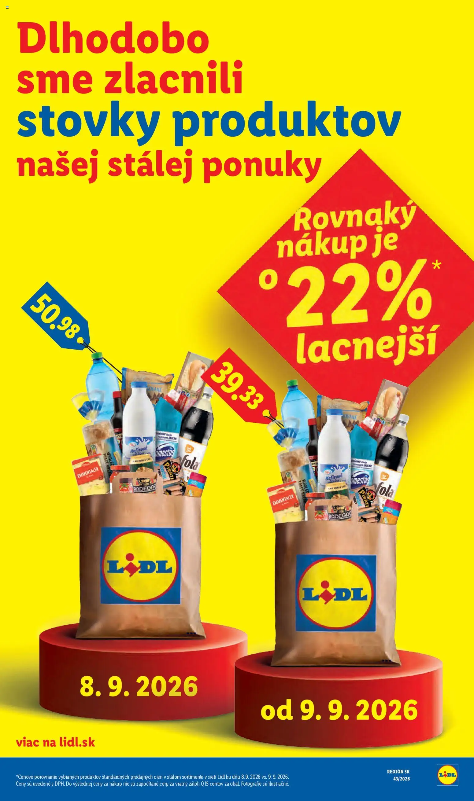 Nové Lidl akcie – leták je platný od 19.10.2026 | Strana: 3