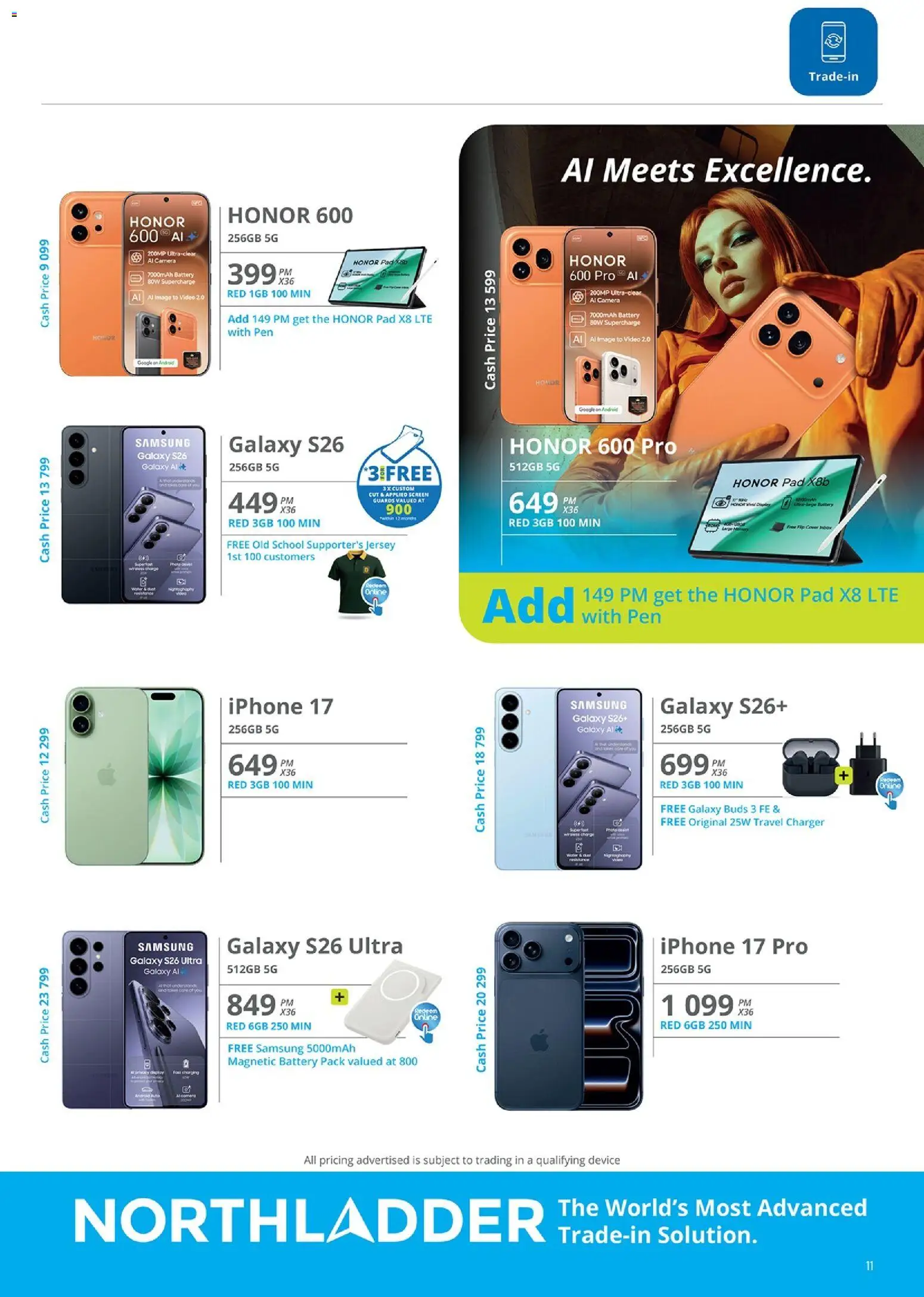 New Cellucity catalogue – valid from 07/07/2026 | Page: 11 | Products: Cover, Camera, Battery, Charger