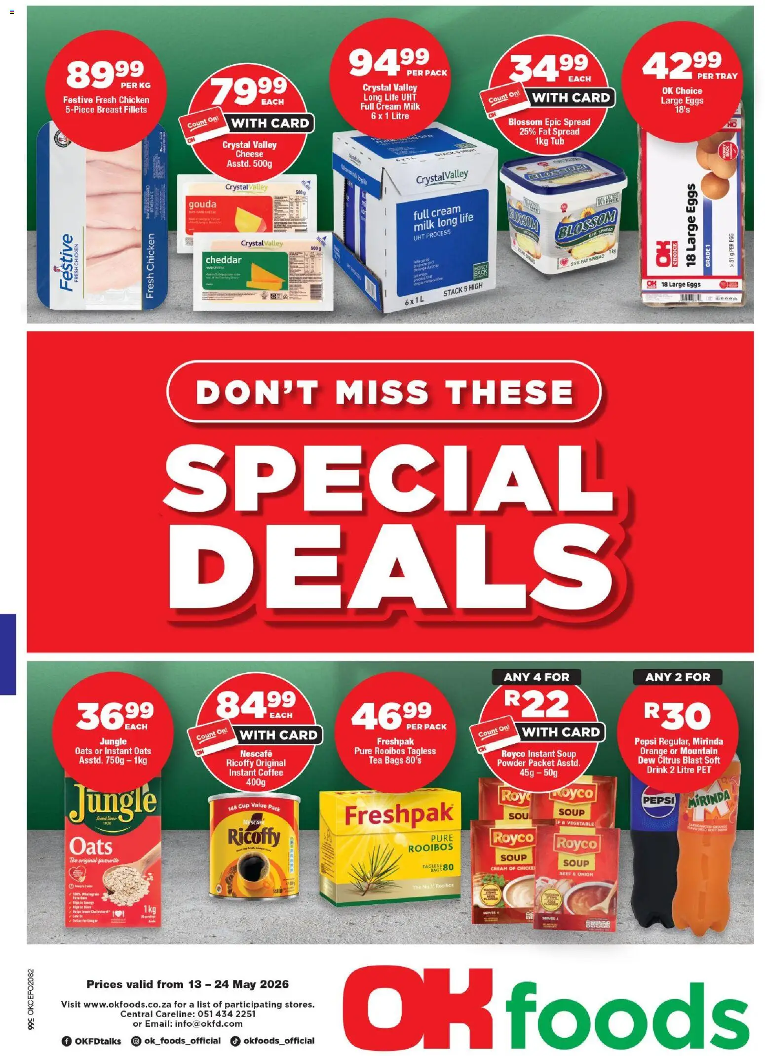 New OK Foods catalogue – valid from 13.05.2026 | Page: 1