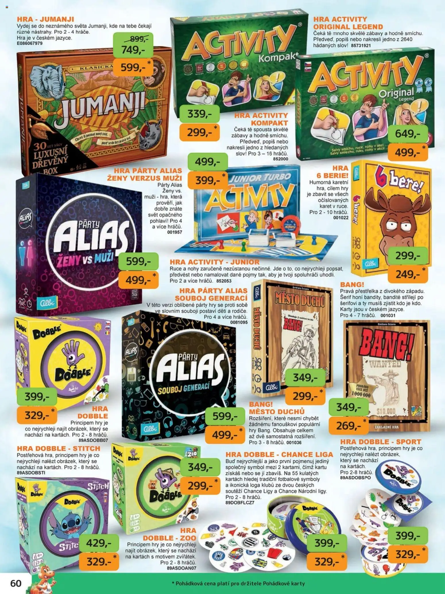 Dráčik katalog - Vánoce od 08.10.2026 | Strana: 60 | Produkty: Hra, Karty, Stitch