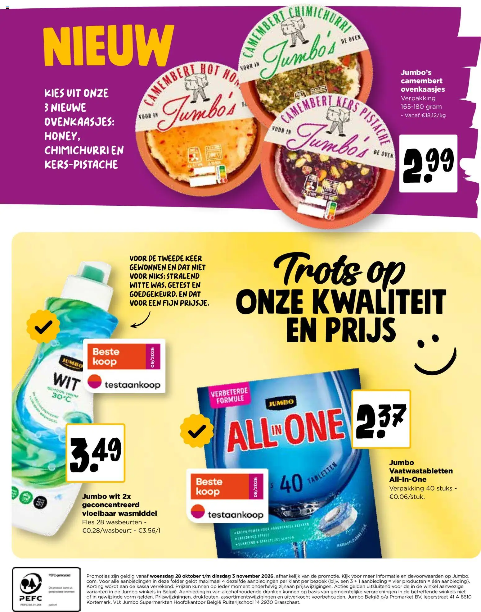 {H1} | Pagina: 18 | Producten: Oven, De oven, Vaatwastabletten, Vloeibaar wasmiddel
