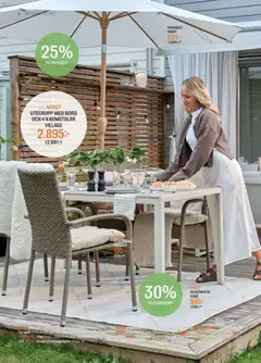 Mio erbjudanden - Förhandsvisning av reklamblad från butik Mio aktuell från 06.05.2026 | Sida: 2 | Produkter: Parasoll, Pläd, Salt, Bord