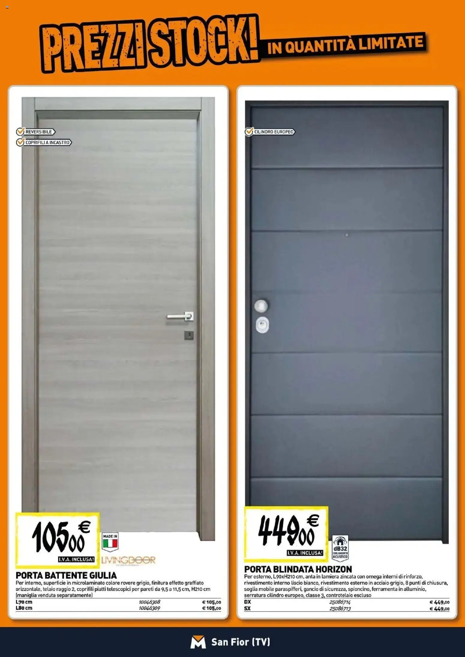 Nuovo TECNOMAT catalogo San Fior dal 27/08/2026 > offerte anteprima 🛍️ | Pagina: 10 | Prodotti: Mobile, Piatti, TV, Omega