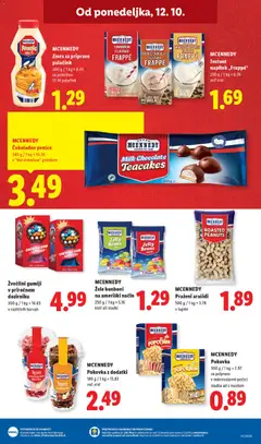 Lidl katalog akcije – veljaven od 08.10.2026 | Stran: 53 | Izdelki: Bonboni, Arašidi