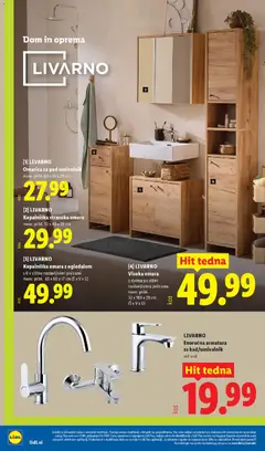 Lidl katalog akcije – veljaven od 11.06.2026 | Stran: 32 | Izdelki: Omara, Umivalnik, Omarica