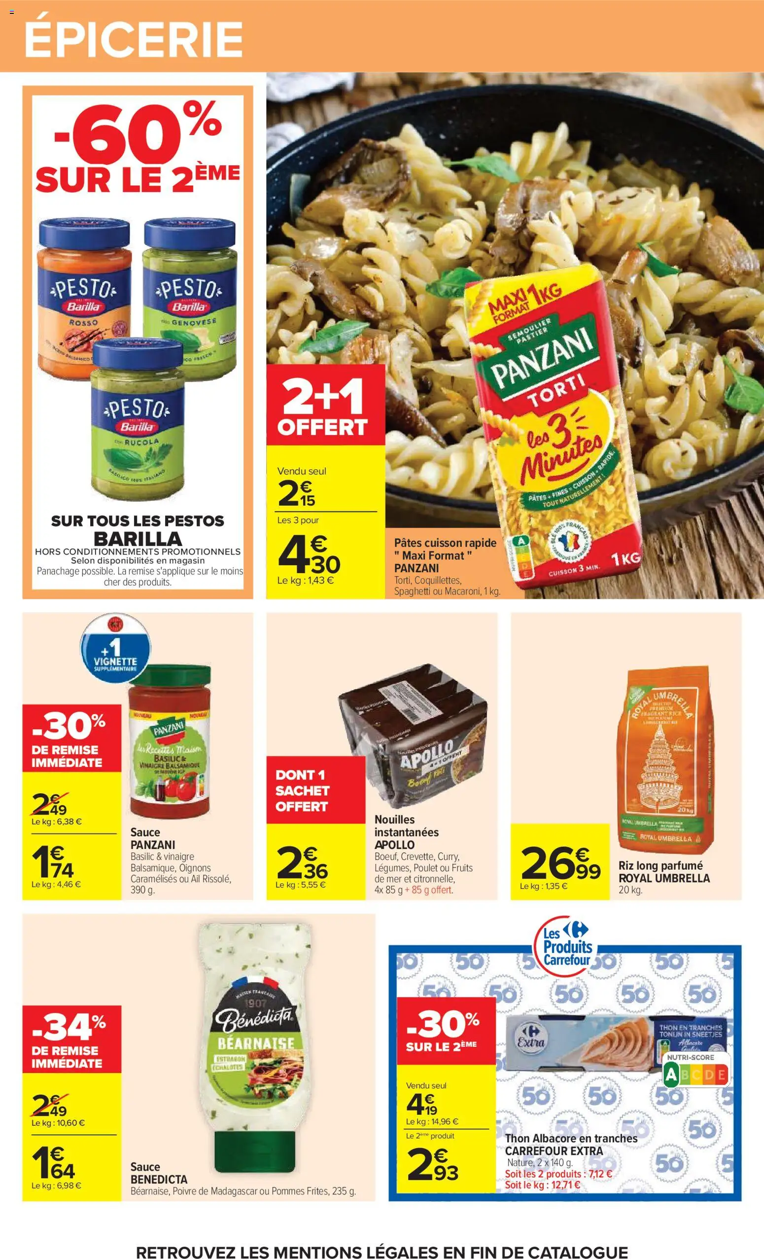 {H1} | Page: 48 | Produits: Nouilles instantanées, Fruits, Nouilles, Oignons
