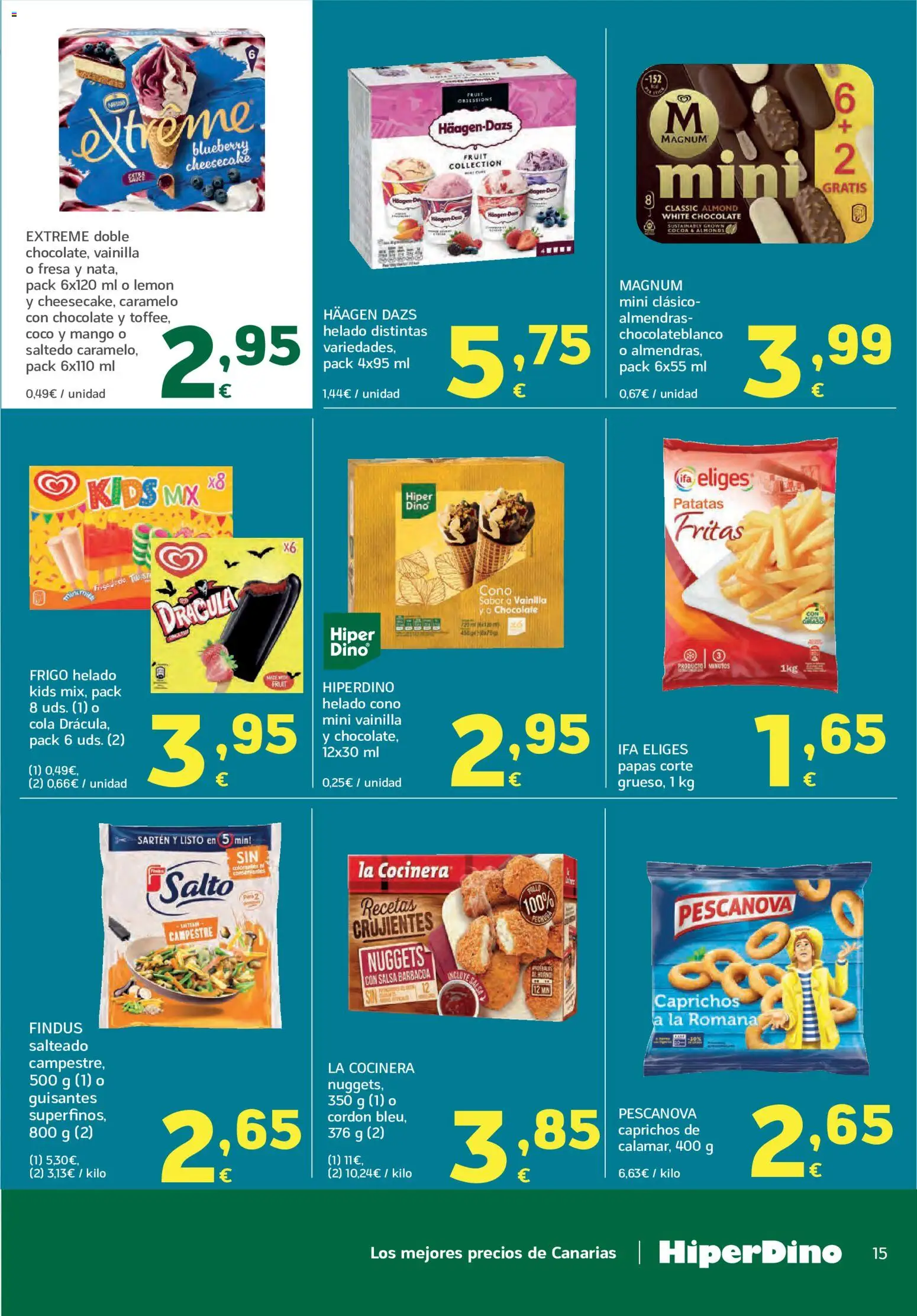 HiperDino folleto │ válido desde el 09.06.2026 | Página: 15 | Productos: Chocolate, Τυρόπιτα, Barbacoa, Nuggets