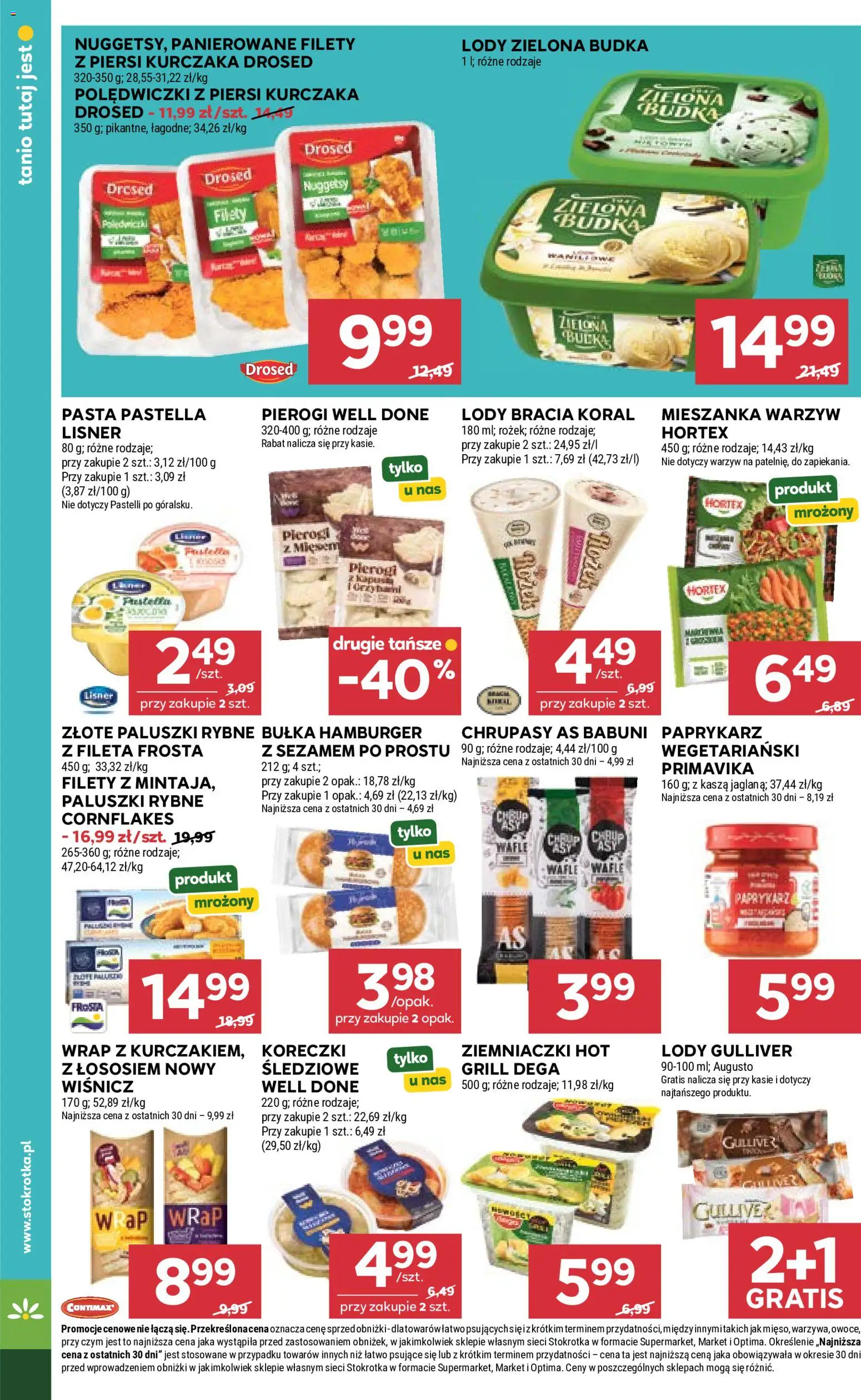 Stokrotka gazetka od 02.06.2026 | Strona: 24 | Produkty: Hamburger, Grill, Paluszki, Lody