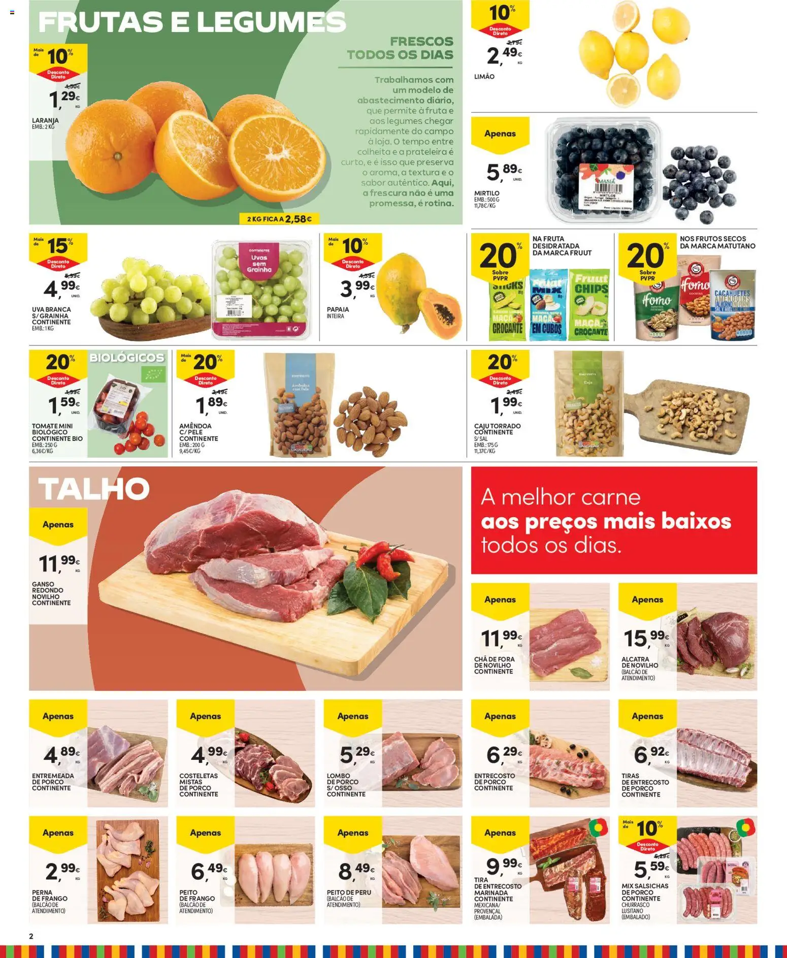 Continente Madeira │ válido de 21/07/2026 | Página: 2 | Produtos: Forno, Prateleira, Carne, Tomate