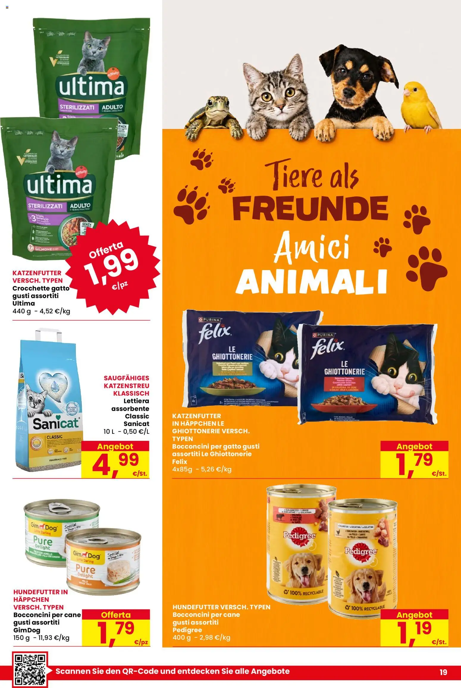 Volantino Despar del 01/10/2026 | Pagina: 19 | Prodotti: Salmone, Crocchette, Crocchette gatto