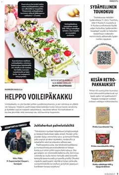 K-Citymarket-mainoslehti voimassa 06.05.2026 alkaen | Sivu: 9 | Tuotteet: Näkkileipä, Paahtoleipä, Voi, Tee