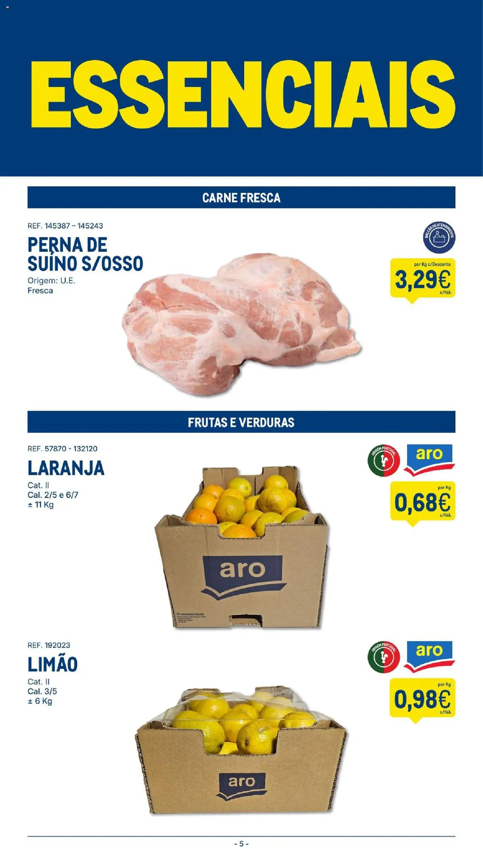 Makro folheto │ válido de 01/09/2026 | Página: 5 | Produtos: Frutas, Carne