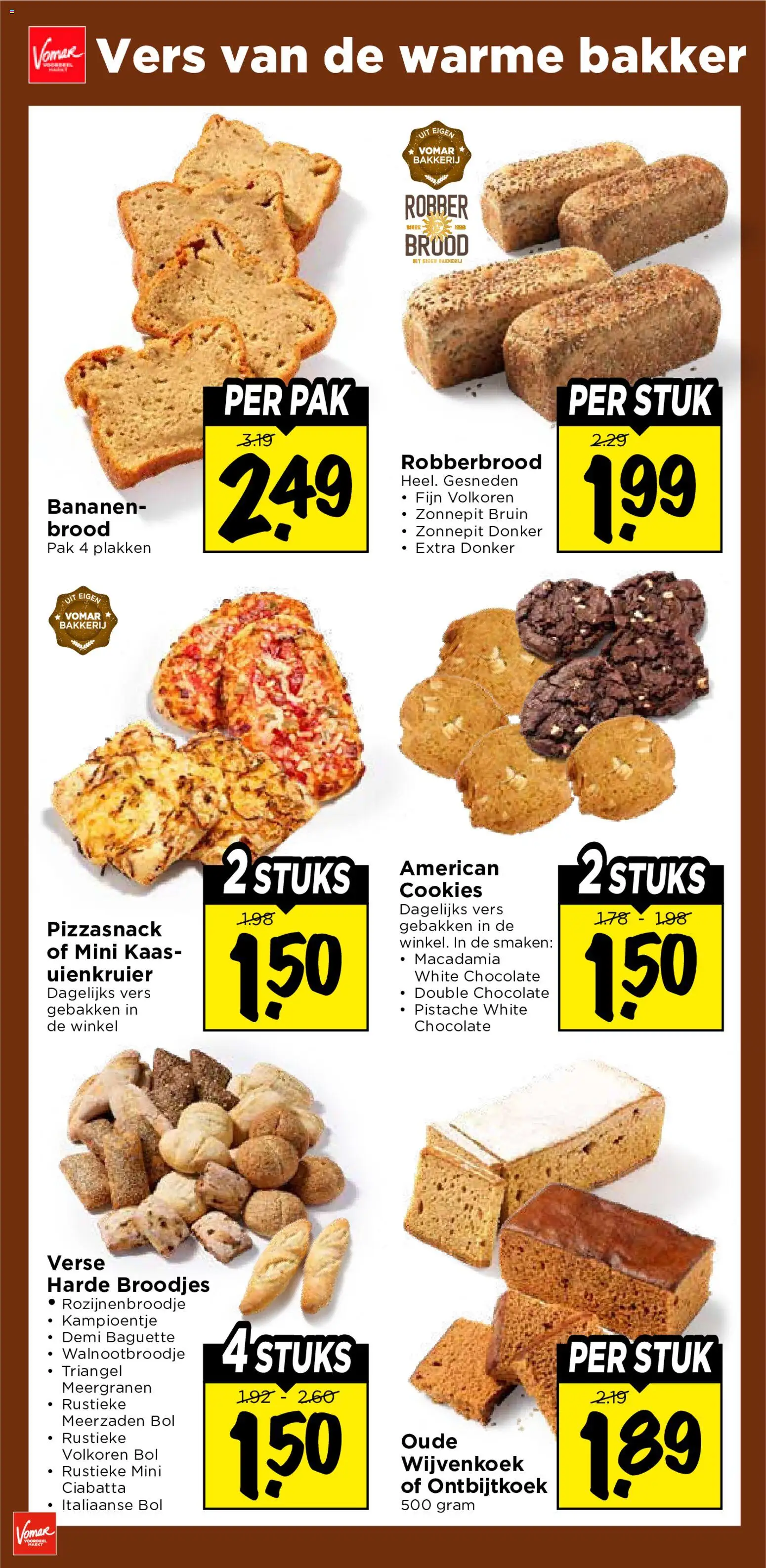 {H1} | Pagina: 25 | Producten: Brood, Bananen, Baguette, Bol
