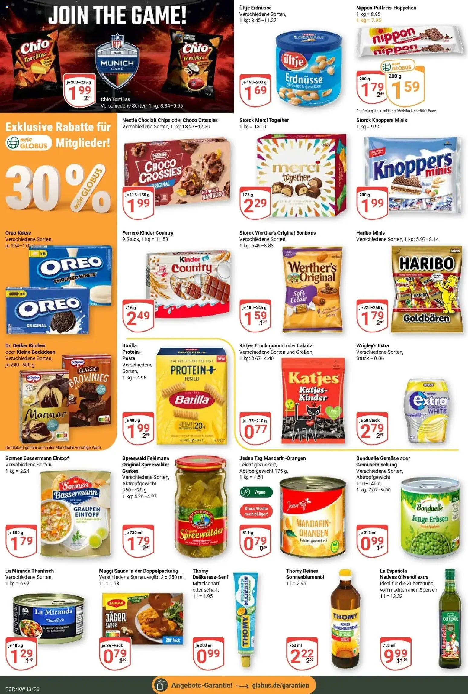 Globus Prospekt Forchheim (ab 19.10.2026) » Angebote online | Seite: 12 | Produkte: Merci, Olivenol, Gemüse, Gurken