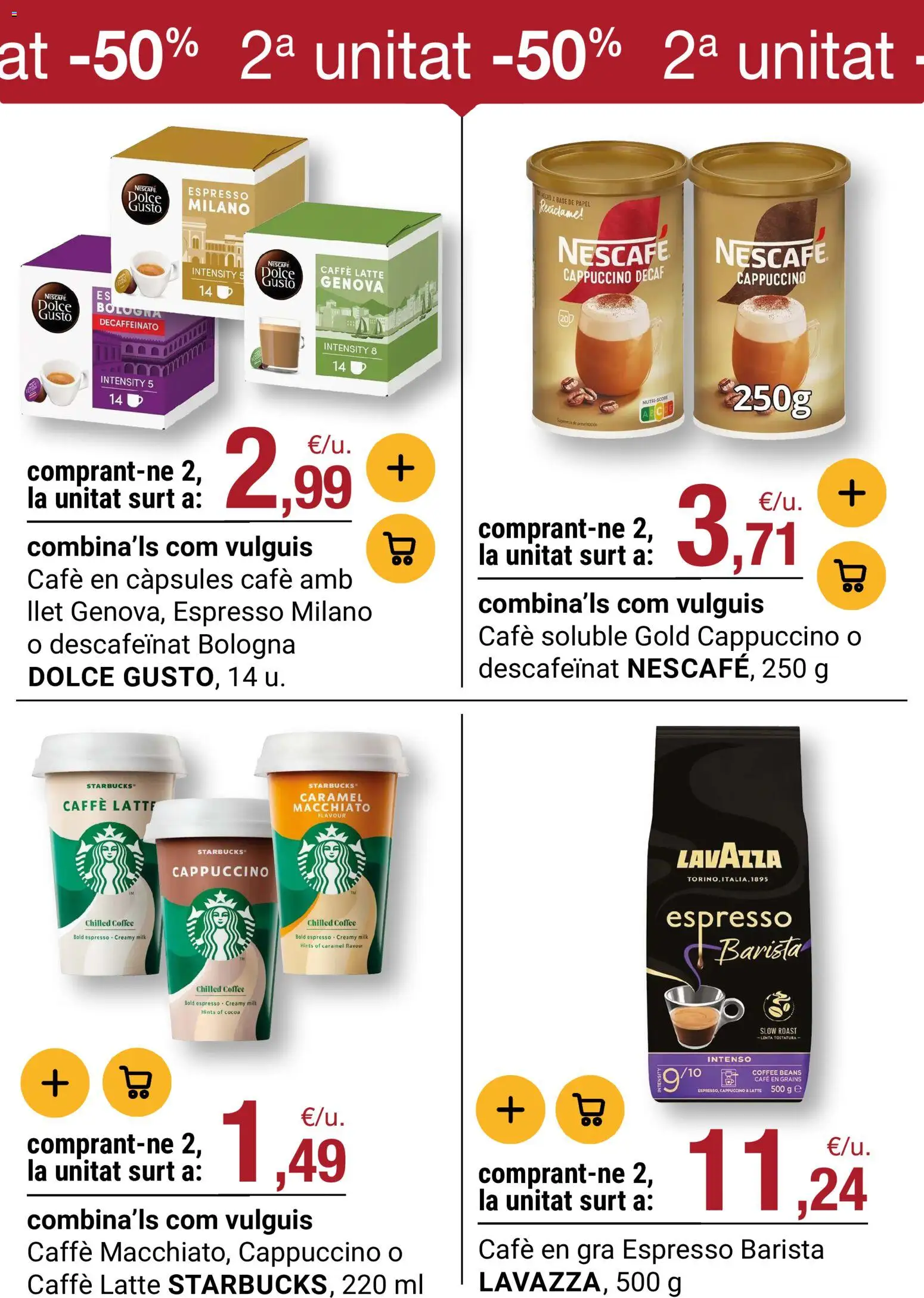 Bonpreu folleto │ válido desde el 19.05.2026 | Página: 4 | Productos: Café, Μηχανή καφέ