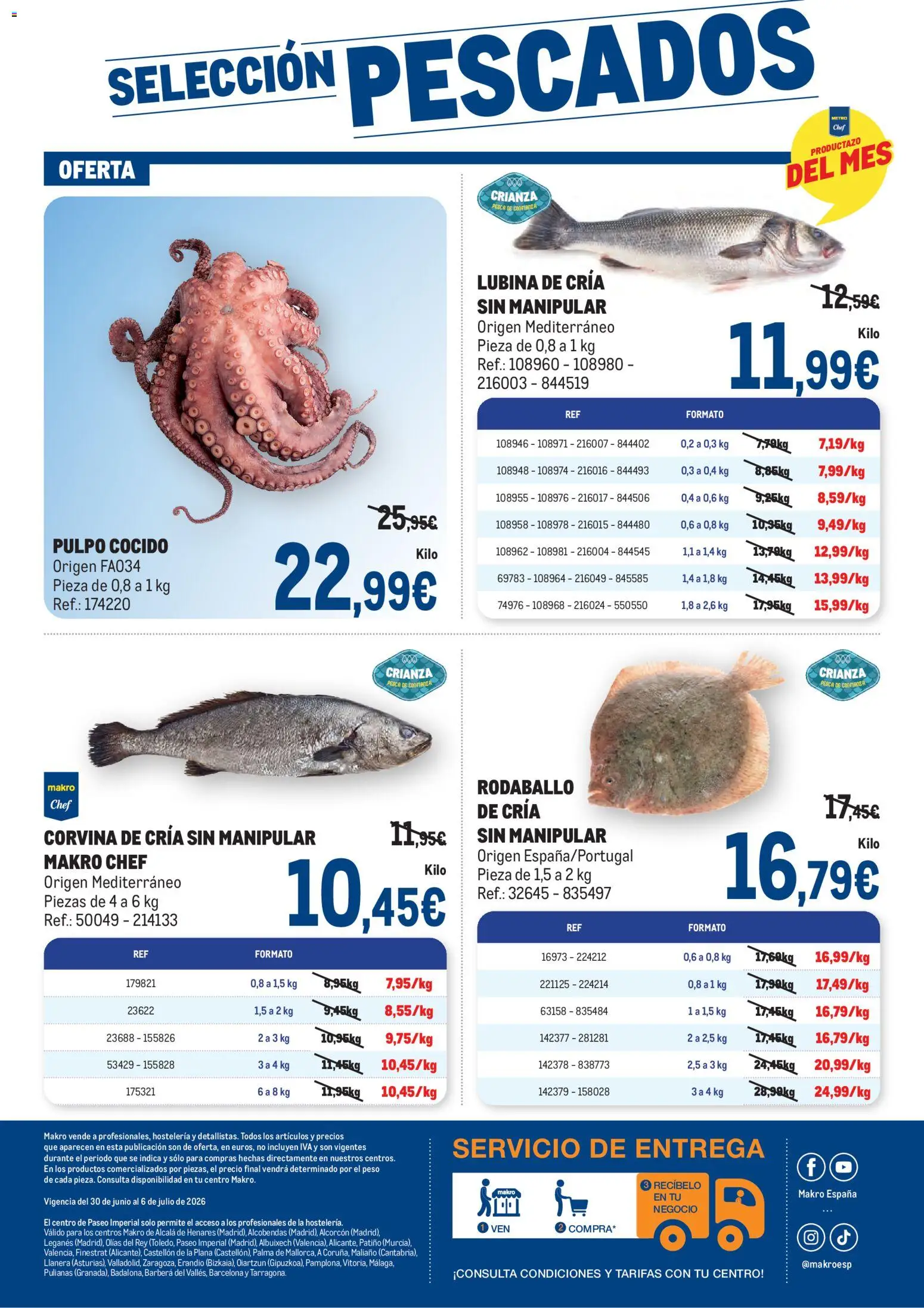 Makro Fresco Península │ válido desde el 30/06/2026 | Página: 4 | Productos: Peso
