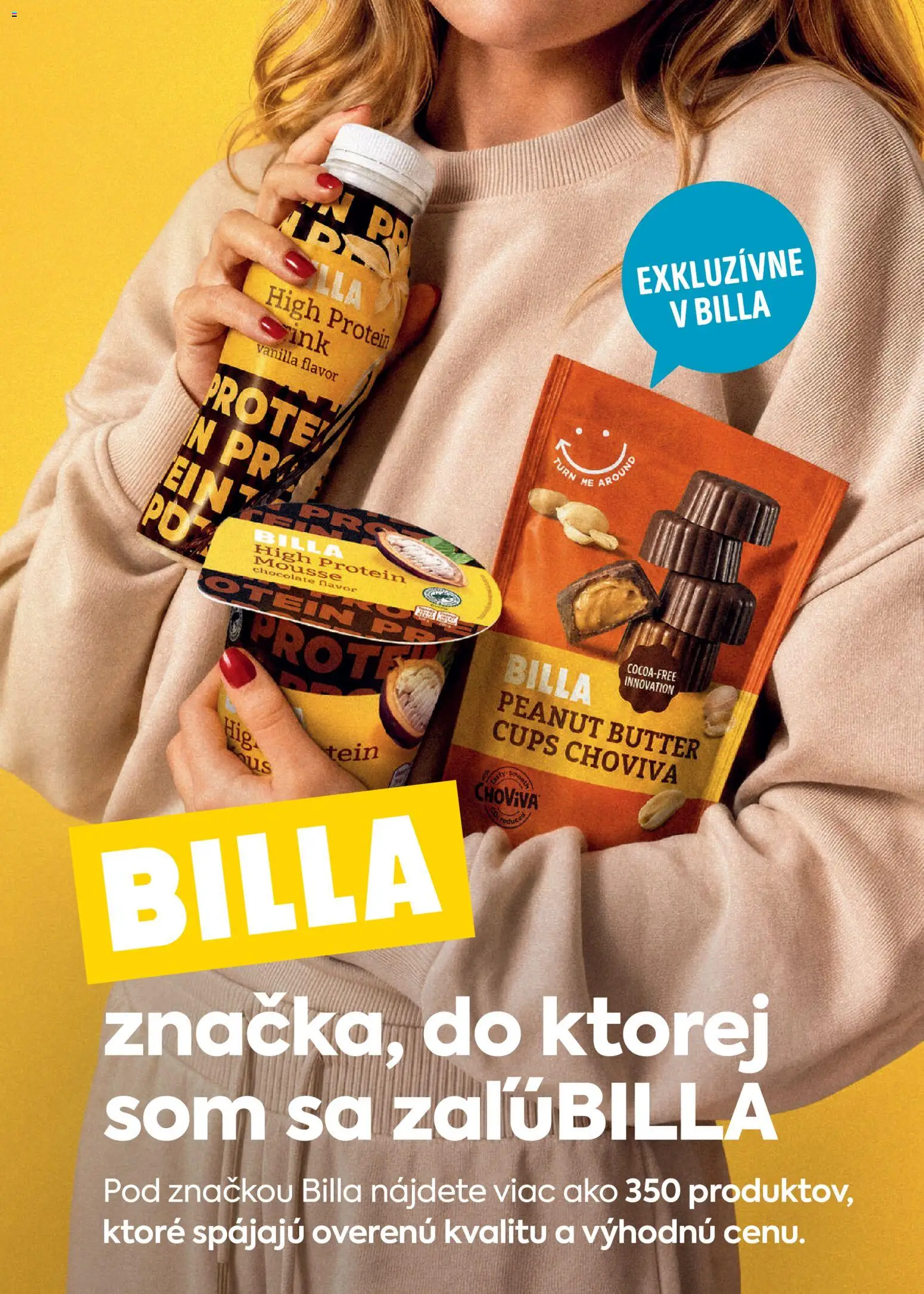 Nové Billa akcie – leták je platný od 19.08.2026 | Strana: 26 | Produkty: Protein