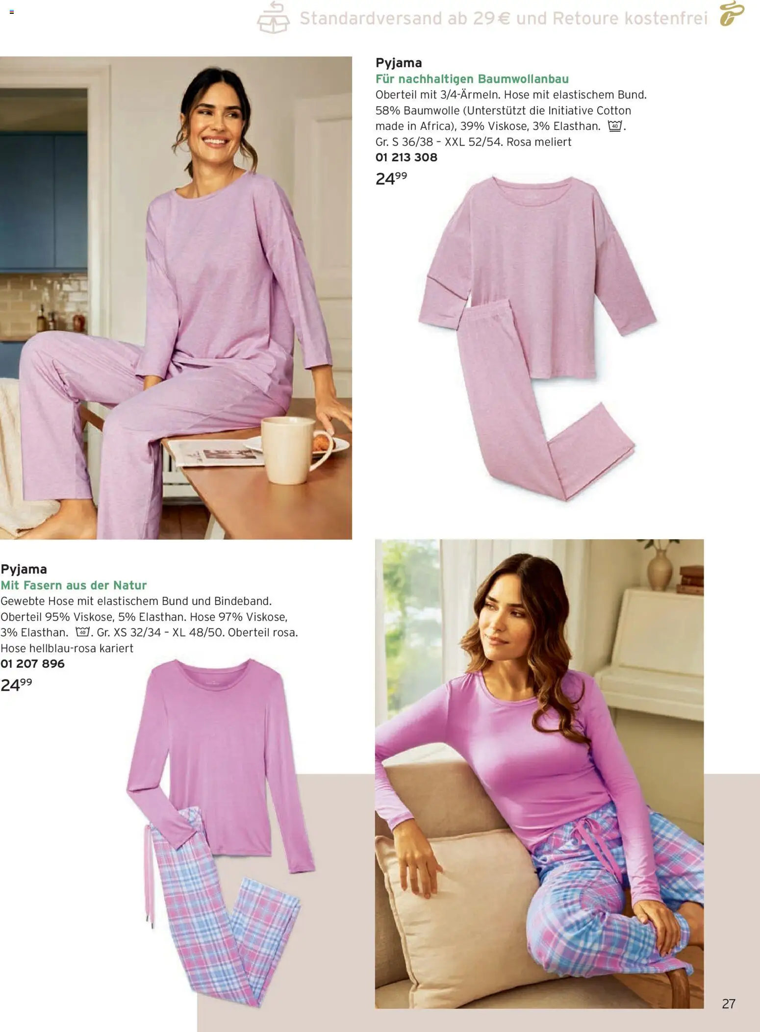 Angebote Tchibo – gültig ab 01.02.2026 | Seite: 27 | Produkte: Hose, Pyjama