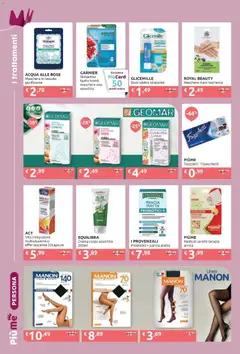 Anteprima del volantino PiùMe volantino valido a partire dal 26/10/2026 | Pagina: 11 | Prodotti: Crema, Strisce, Maschera viso, Collant
