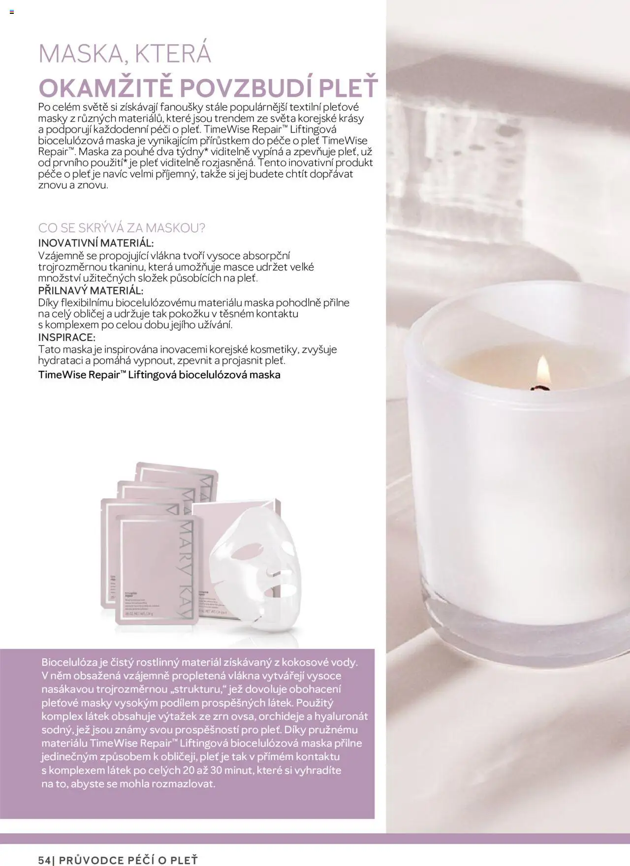 Mary Kay katalog - Průvodce péčí o pleť od 22.02.2025 | Strana: 54 | Produkty: Pleťové masky, Masky, Maska