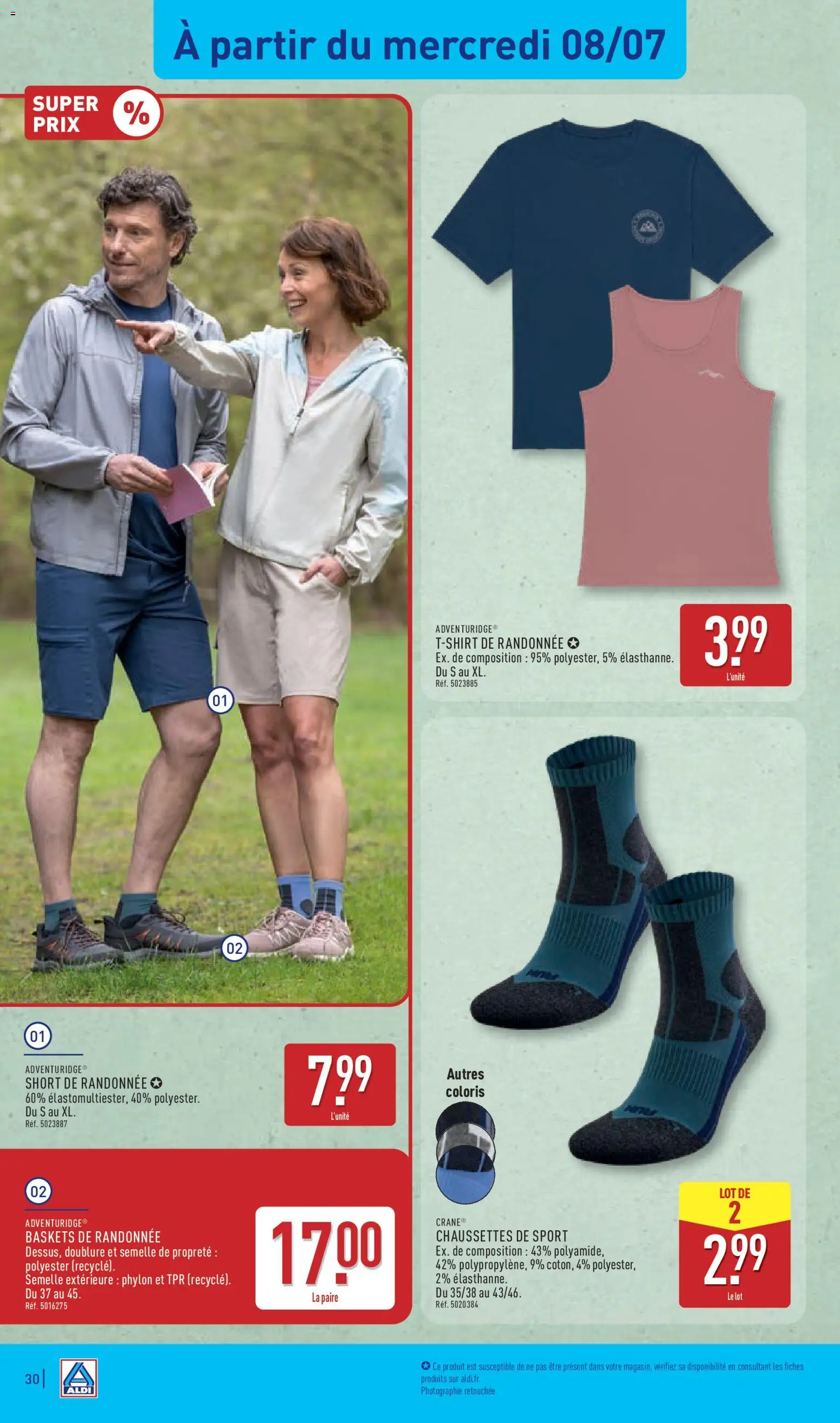 {H1} | Page: 32 | Produits: T-shirt, Shorts, Baskets