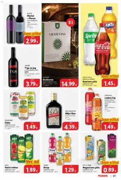 COCA COLA, FANTA ILI SPRITE, Gazirano piće - Pregled kataloga iz trgovine Plodine, vrijedi od 10.09.2026 | Stranica: 37