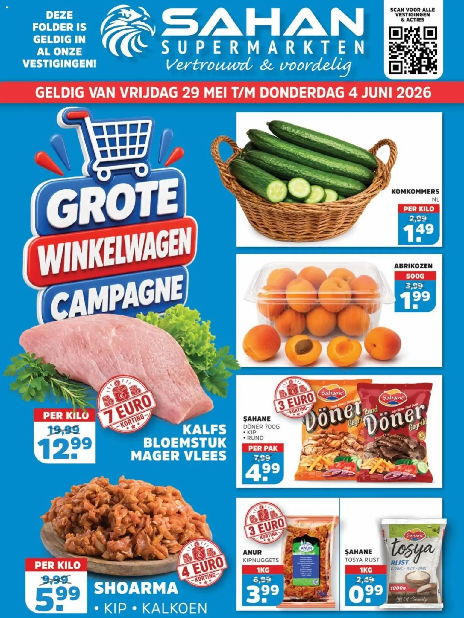 {H1} | Pagina: 1 | Producten: Kisperec, Rijst, Komkommers, Kip