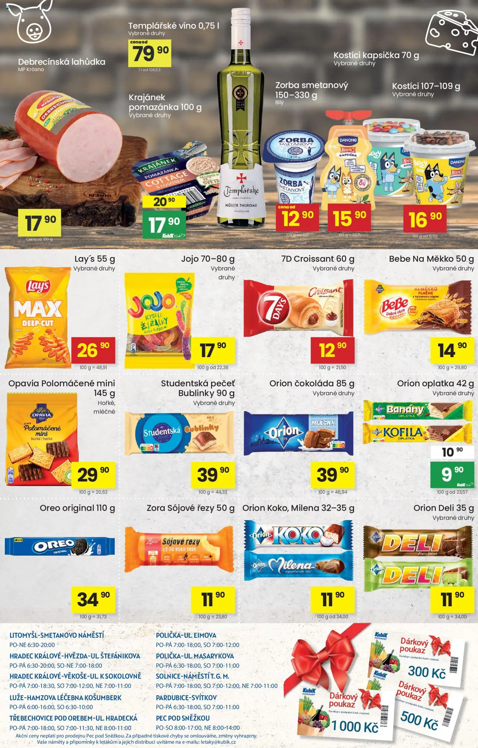 Kubík leták od 27.10.2026 | Strana: 4 | Produkty: Jojo, Banány, Pec, Lay's