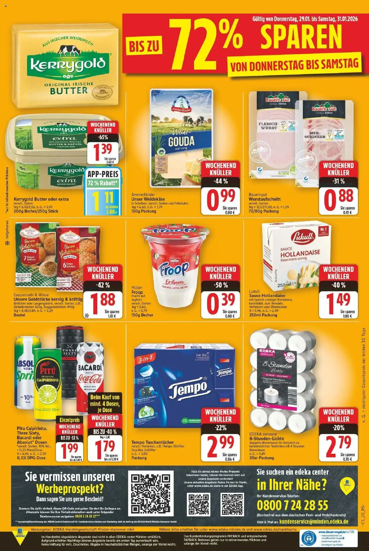 E center - Wochenangebote – gültig ab 10.05.2026 | Seite: 24 | Produkte: Butter, Bier, Bauerngut, Kerrygold butter