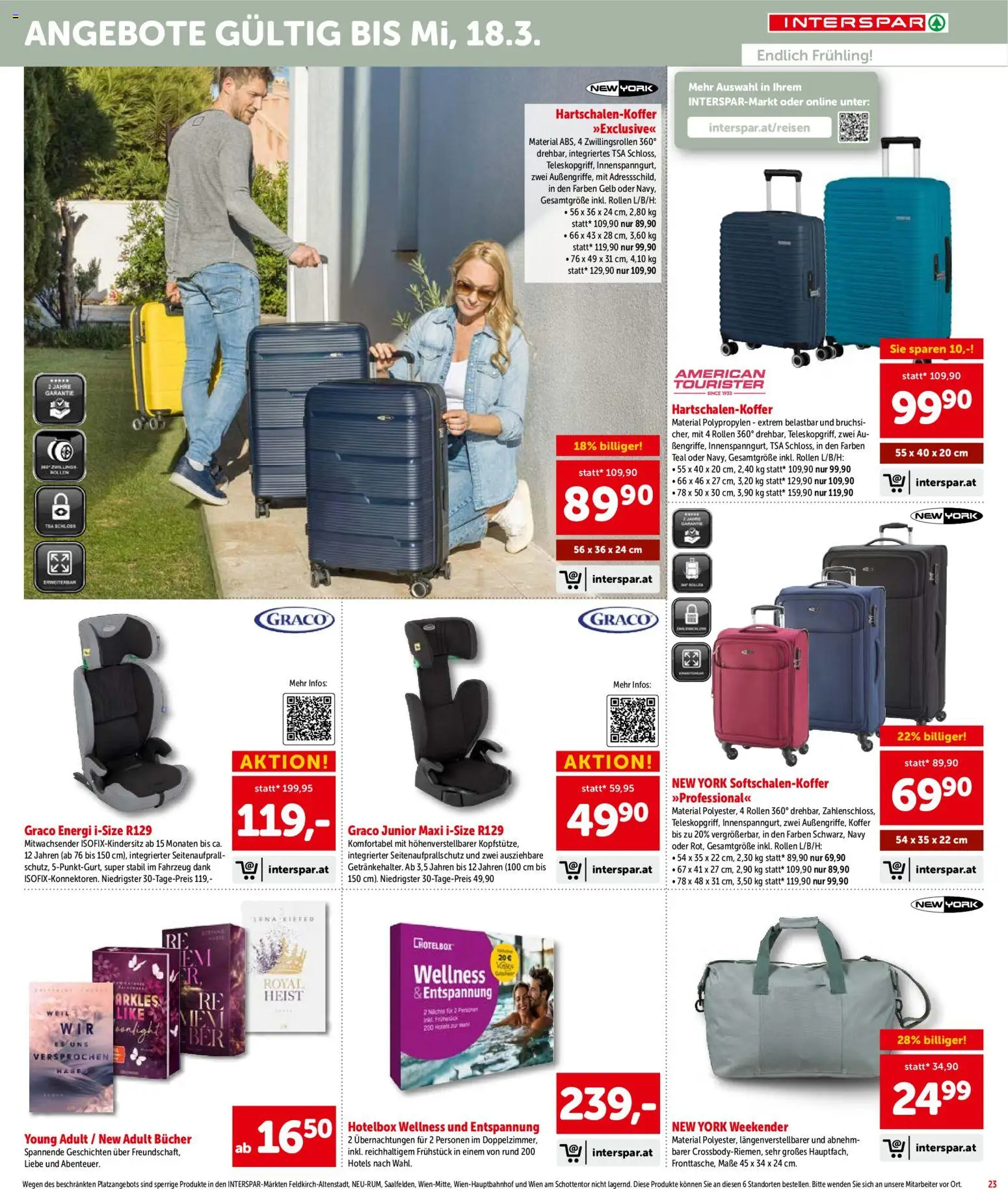 Interspar Flugblatt - Vorarlberg gültig ab 26.02.2026 | Seite: 24 | Produkte: Koffer