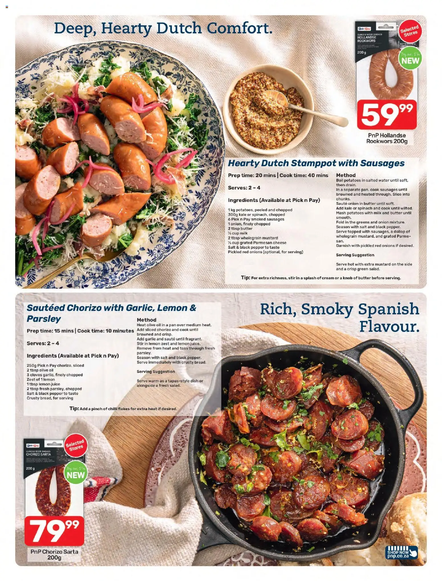 New Pick n Pay catalogue – valid from 20/07/2026 | Page: 6 | Products: Butter, Cream, Pepper, Chilli