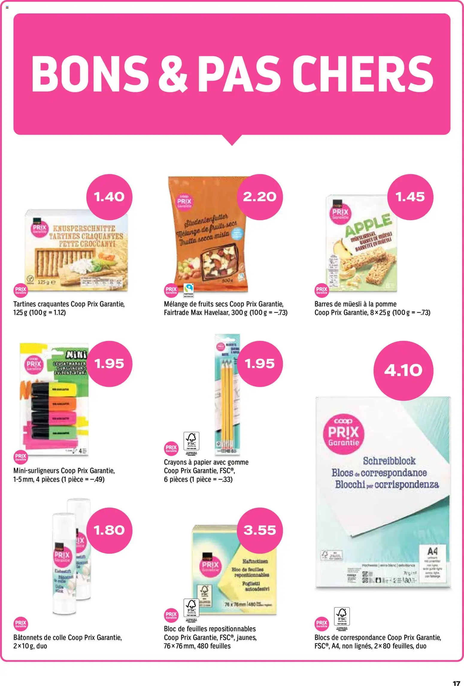 Coop aktionen FR – gültig ab 06.08.2026 | Seite: 17 | Produkte: Apple