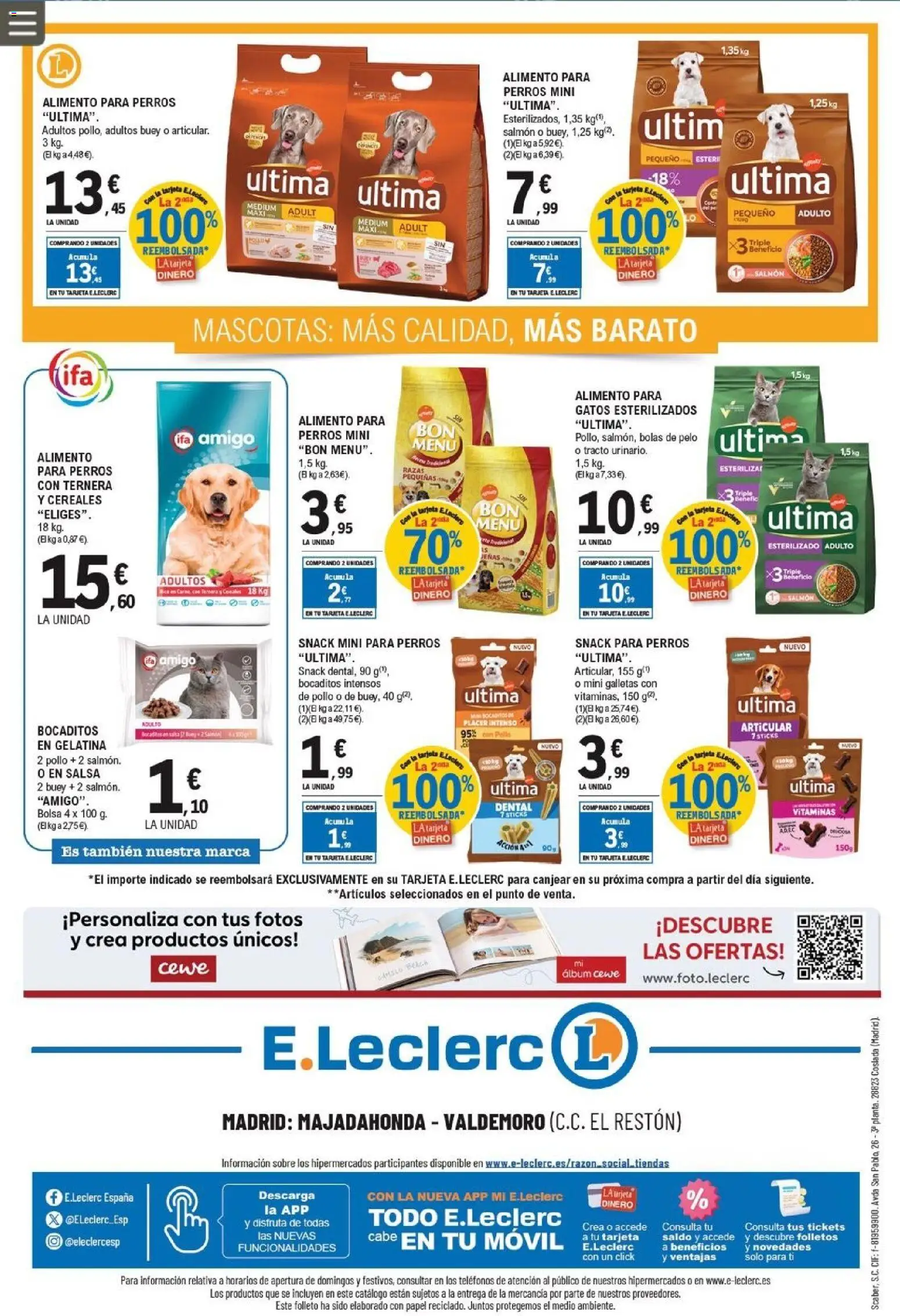 E.Leclerc folleto │ válido desde el 06.05.2026 | Página: 32 | Productos: Gelatina, Cereales, Galletas, Bolsa