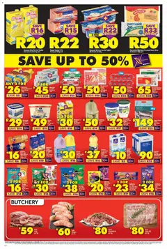 Shoprite specials catalogue – valid from 18.06.2026 | Page: 2 | Products: Sweets, Snacks, Fat spread, Garlic