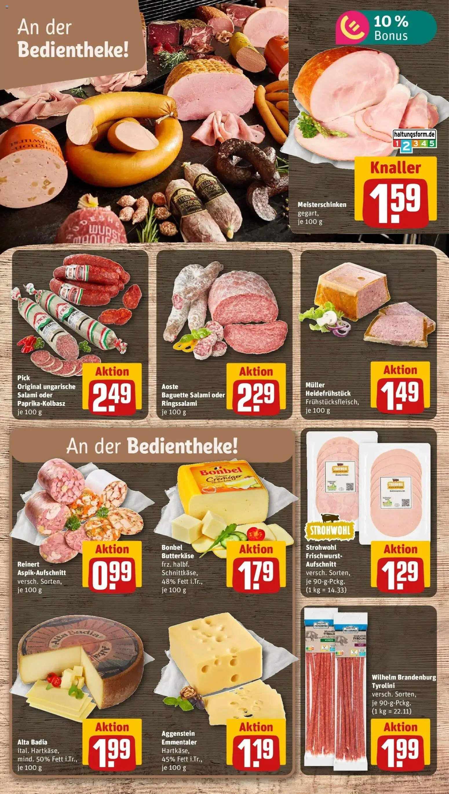 REWE Prospekt ab 12.10.2026 zum Blättern » Angebote | Seite: 8 | Produkte: Baguette, Wurst, Salami