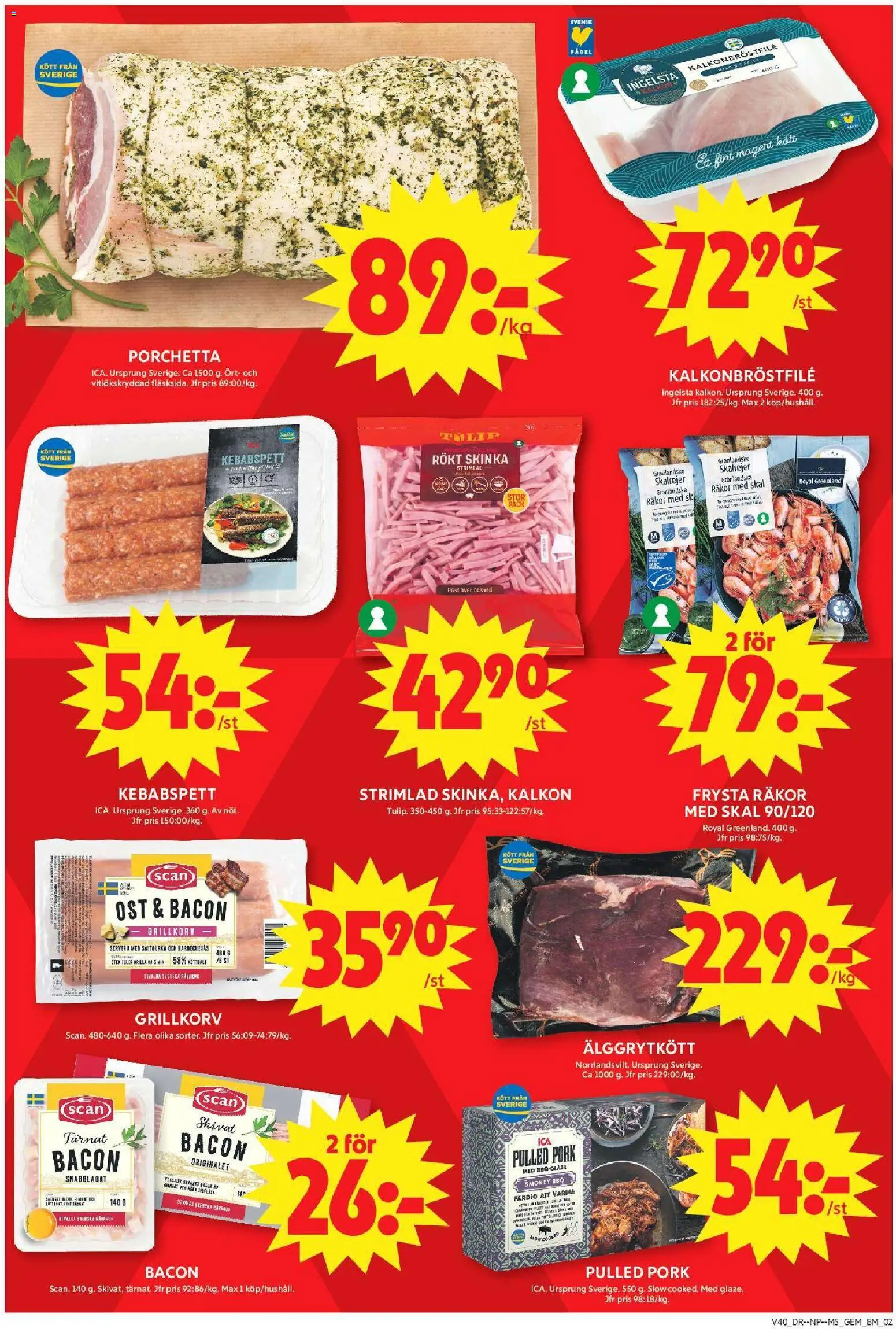 ICA Maxi reklamblad aktuell från 28/09/2026 | Sida: 2