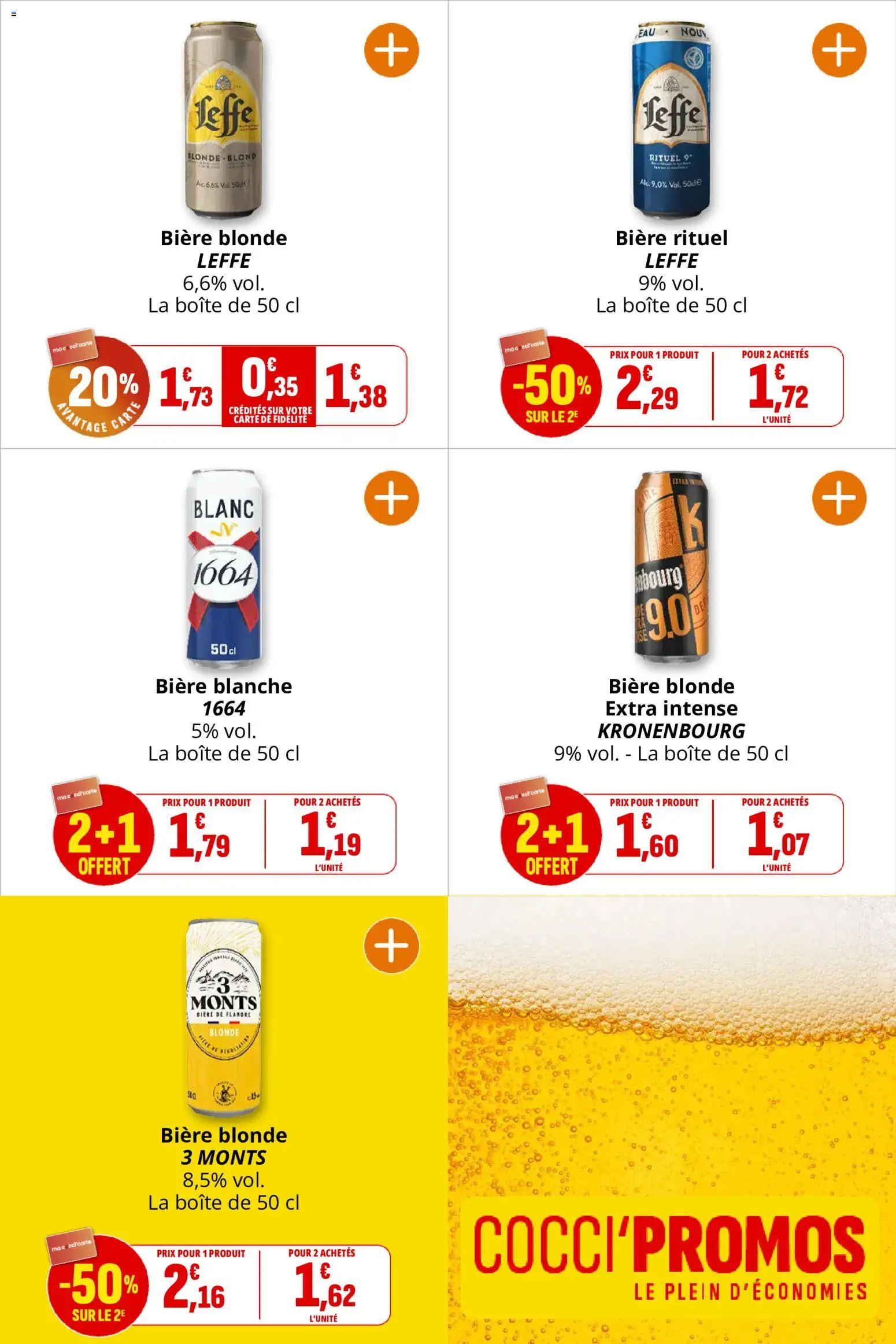 {H1} | Page: 32 | Produits: Biere blonde 1664, Bière blonde, Bière
