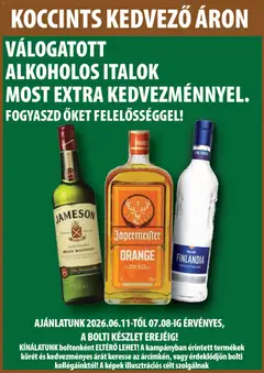 COOP Szolnok akciós újság - amely érvényes a következő dátumtól: 2026.07.02. | Oldal: 7