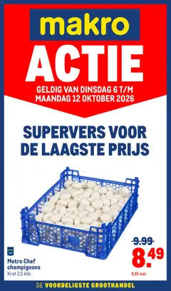 Makro folder - Actie - Voorbeeld van een folder van Makro, geldig van 06-10-2026