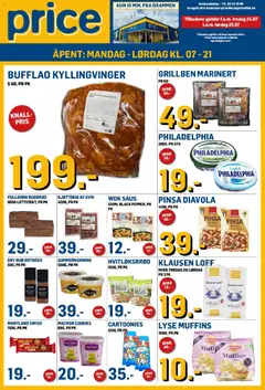 Forhåndsvisning av Price Lagerbutikk kundeavis gyldig fra 24/07/2026
