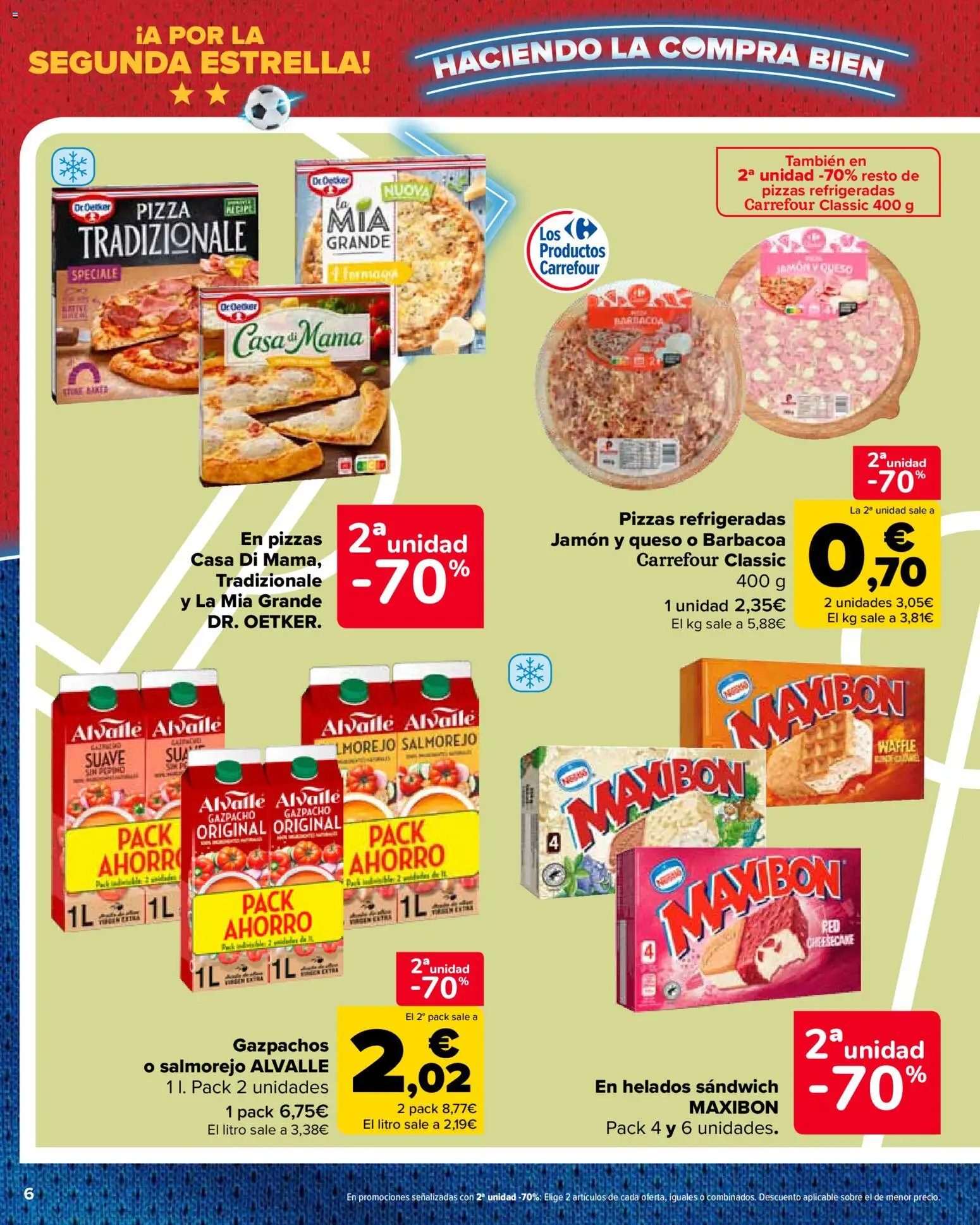 Carrefour Especial final │ válido desde el 17/07/2026 | Página: 6 | Productos: Queso, Jamón, Pizza, Barbacoa