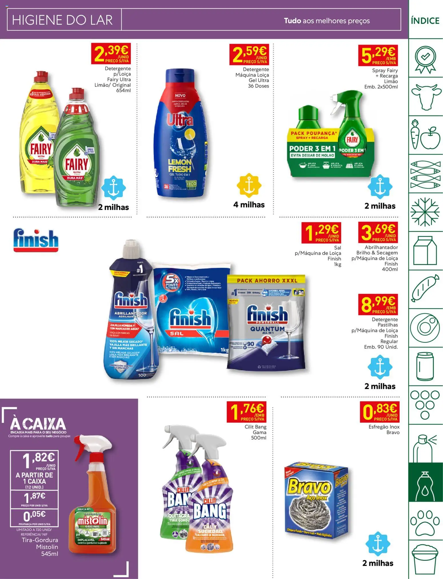 Recheio folheto Madeira │ válido de 20/10/2026 | Página: 33 | Produtos: Agua, Esfregão, Abrilhantador, Caixa