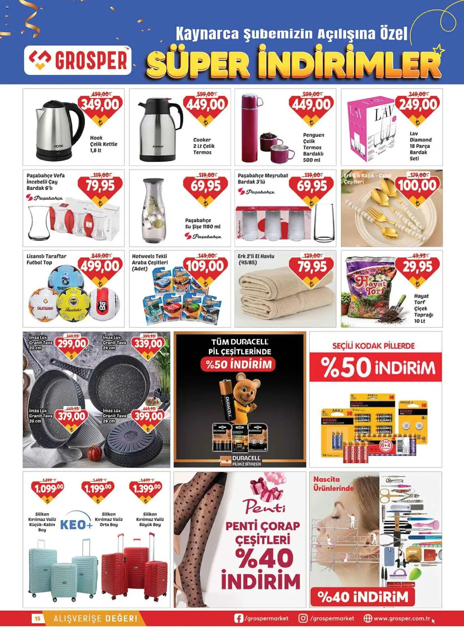 Grosper Katalog - 04.06.2026 tarihinden itibaren geçerlidir | Sayfa: 15