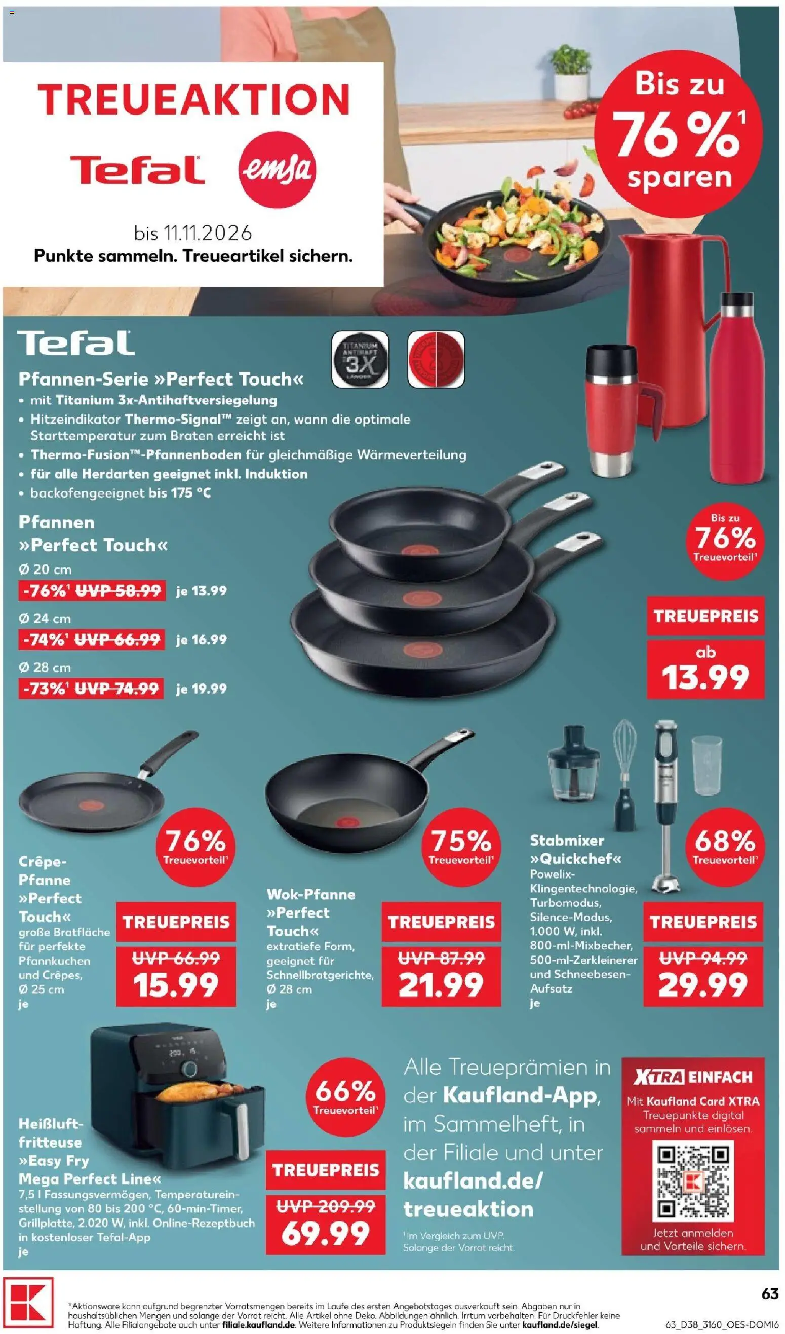 Kaufland Prospekt Berlin – gültig ab 17.09.2026 | Seite: 63 | Produkte: Pfannkuchen, Fritteuse, Stabmixer