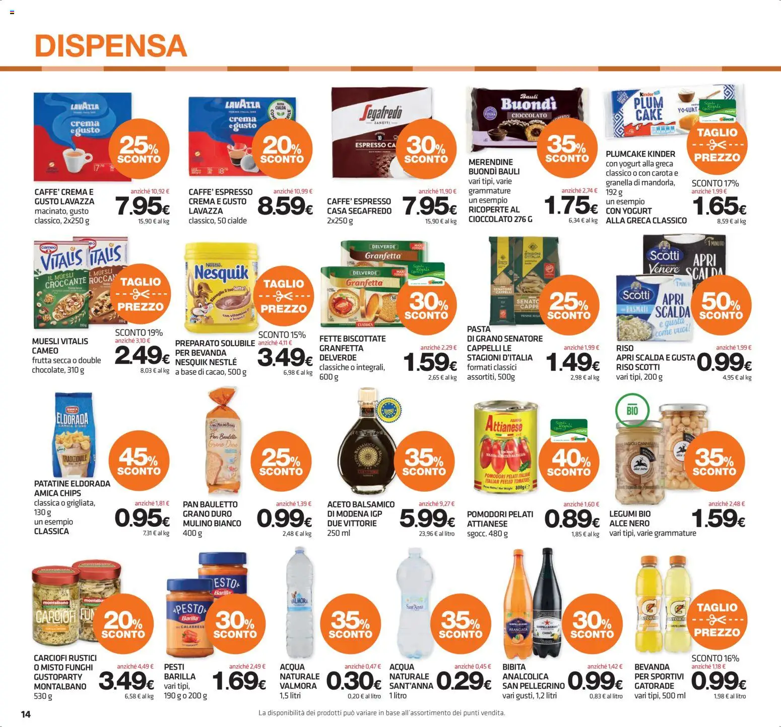 Volantino Superconti del 18.06.2026 | Pagina: 14