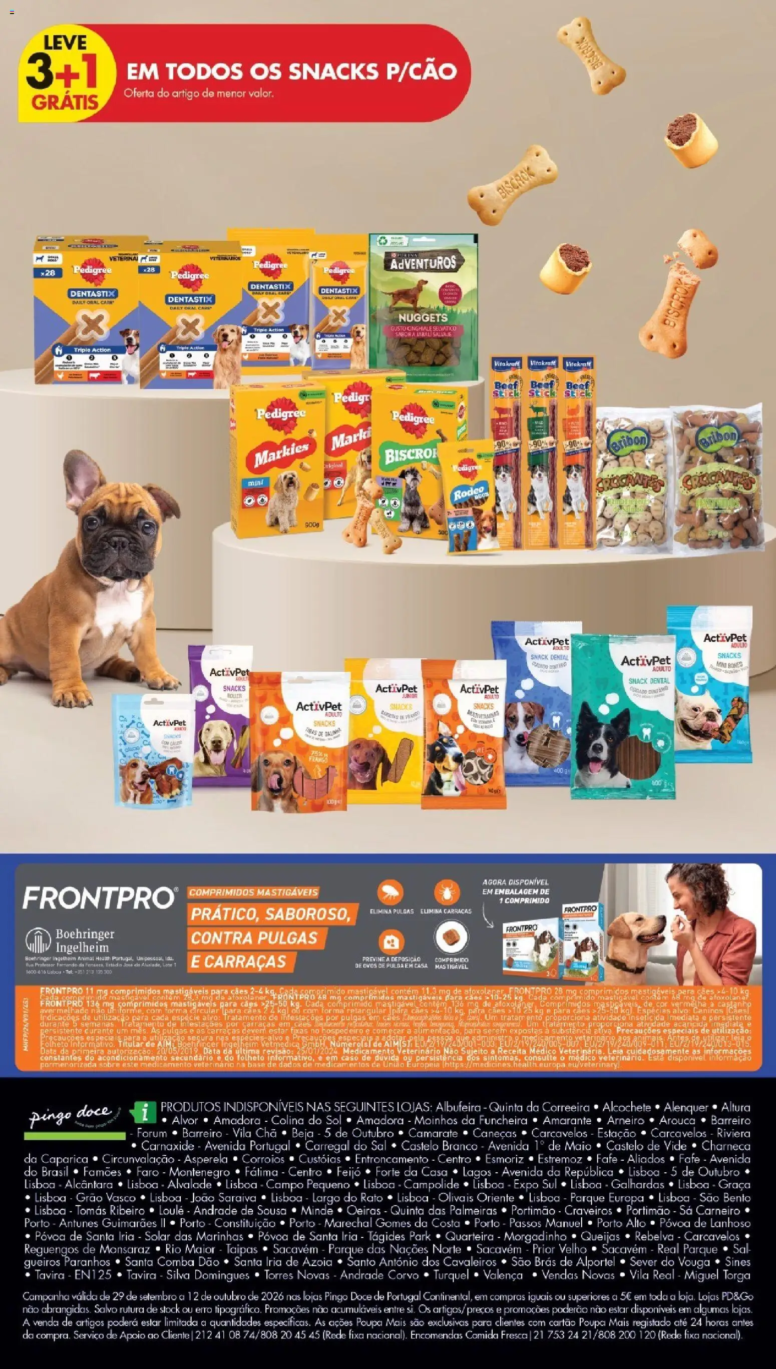 Pingo Doce folheto Especial Petfood │ válido de 29/09/2026 | Página: 8 | Produtos: Base, Snacks, Ovos, Nuggets