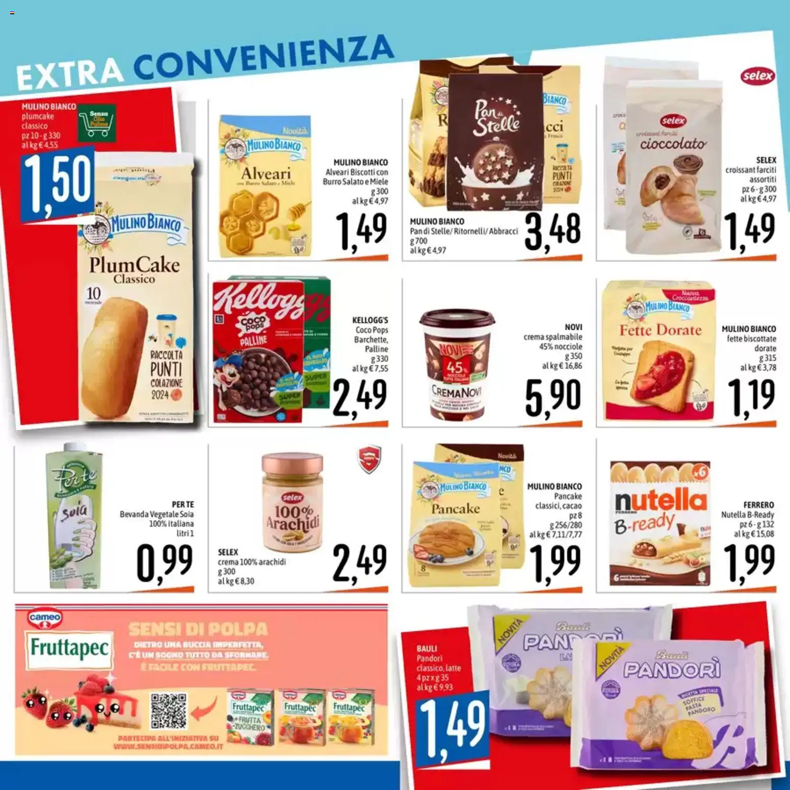 Volantino Emisfero del 28.05.2026 | Pagina: 4 | Prodotti: Biscotti, Pasta, Pandoro, Fette biscottate