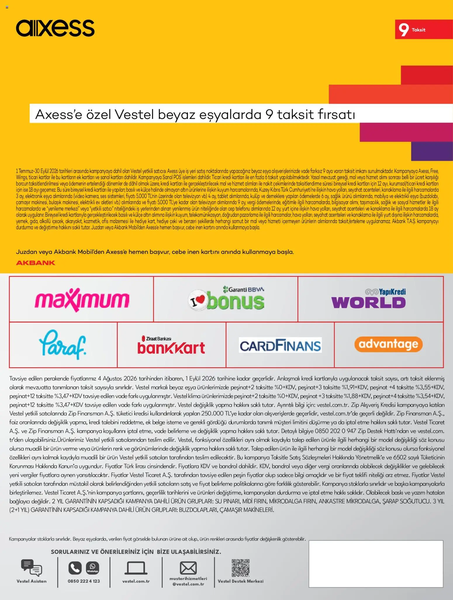Vestel Katalog - 01 Ağustos 2026 tarihinden itibaren geçerlidir | Sayfa: 23 | Ürünler: Baskı, Su, Bilgisayar, Bağlayıcı