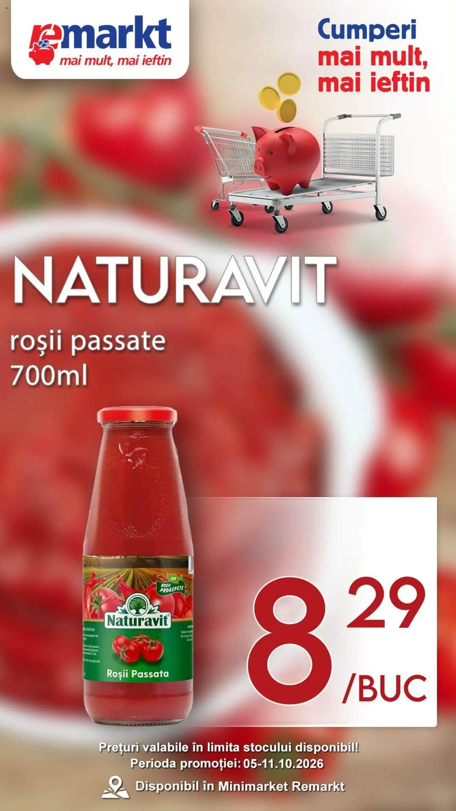 Noul catalog Remarkt – valabil de la 05.10.2026 | Pagină: 2 | Produse: Roșii