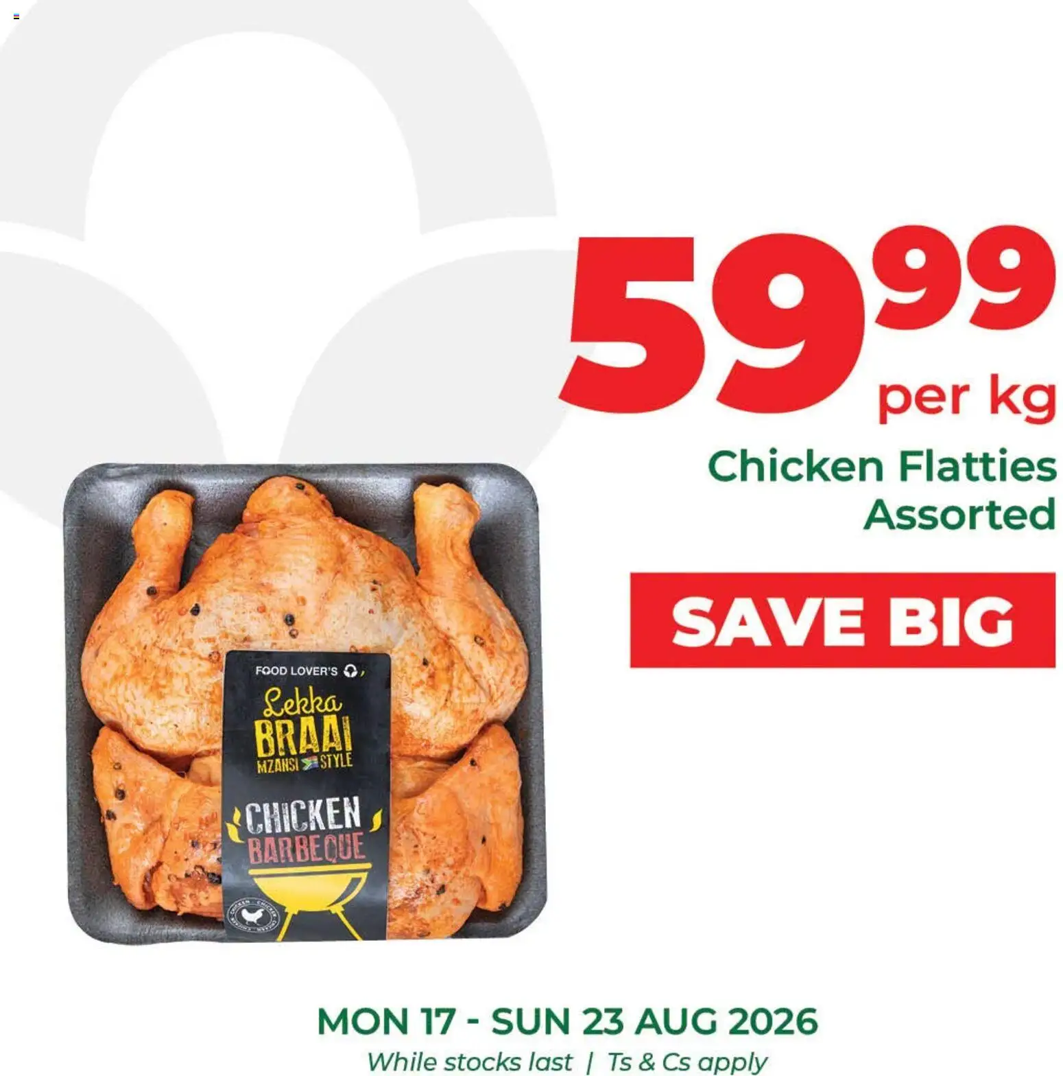 New Food Lover's Market catalogue – valid from 17/08/2026 | Page: 5 | Products: Chicken